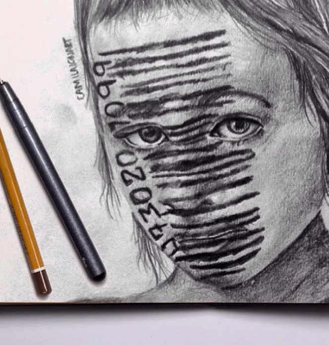 Precio — Graphite and ink